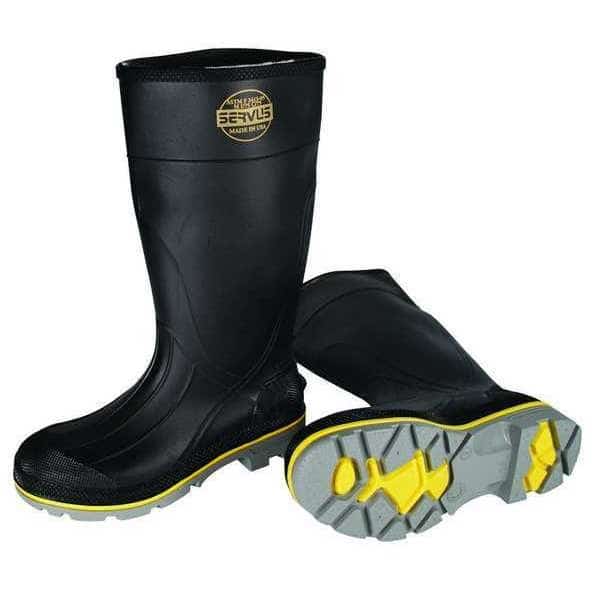 Men's Servus XTP(R) Rubber Boot, Steel Toe, 15" Height, Black, 13