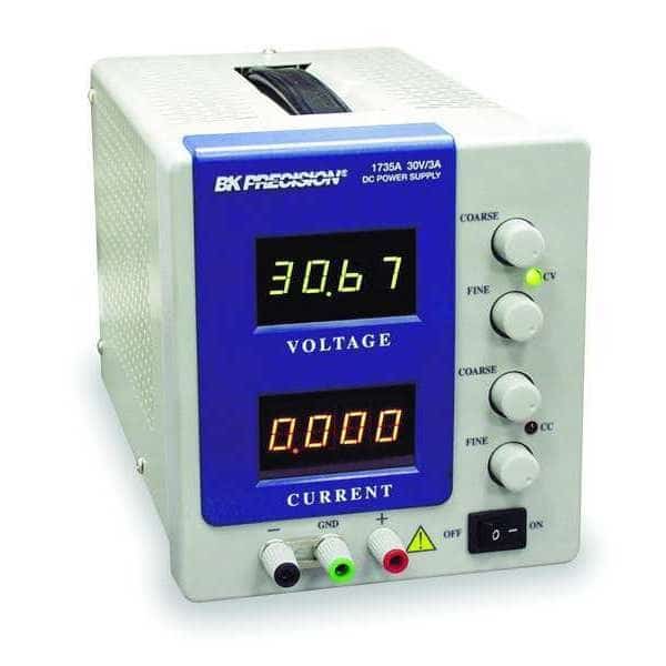 DC Power Supply, 0-30 Volts, 0-3 Amps