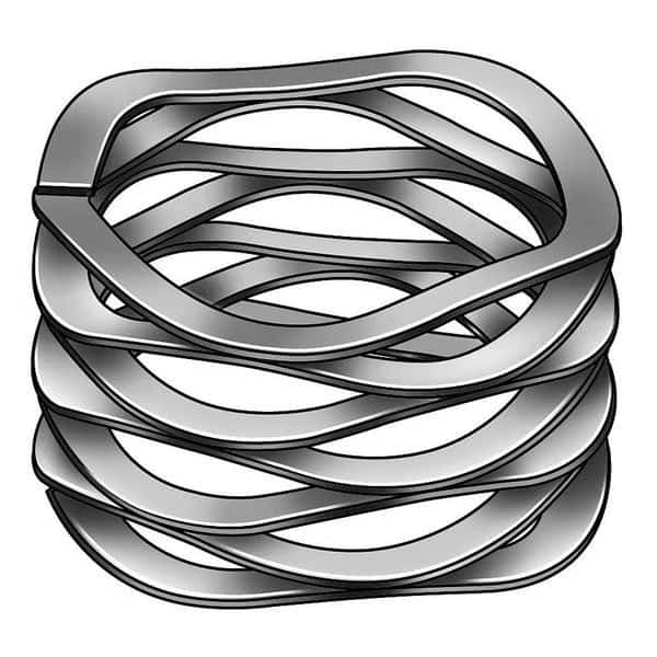 Disc Spring, Poly Wave Comp, 0.55