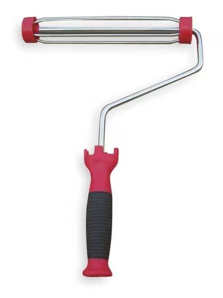 Paint Roller Frame, Cage, Soft Rubber Handle, 9" Rollers