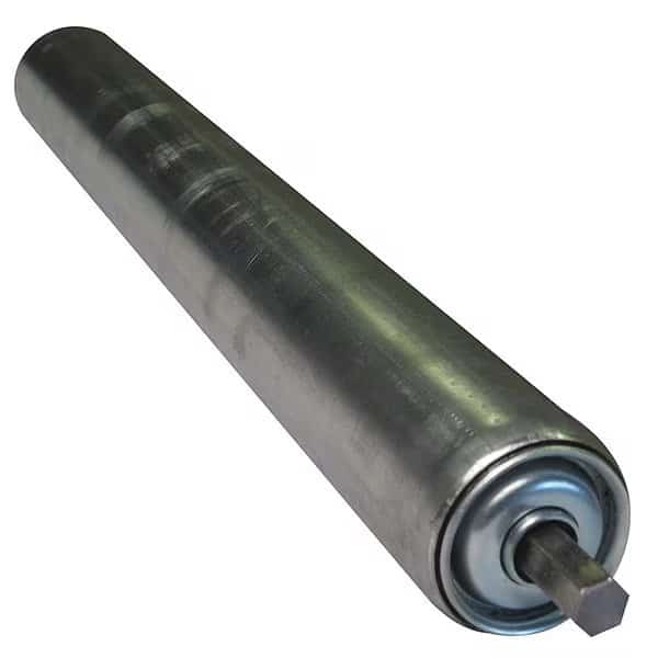 Galv Replacement Roller, 1.9In Dia, 23BF, Axle Size: 7/16 in
