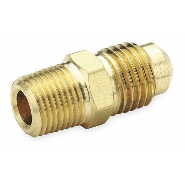 Male Connector, 45 deg., Tube x MNPT, PK10