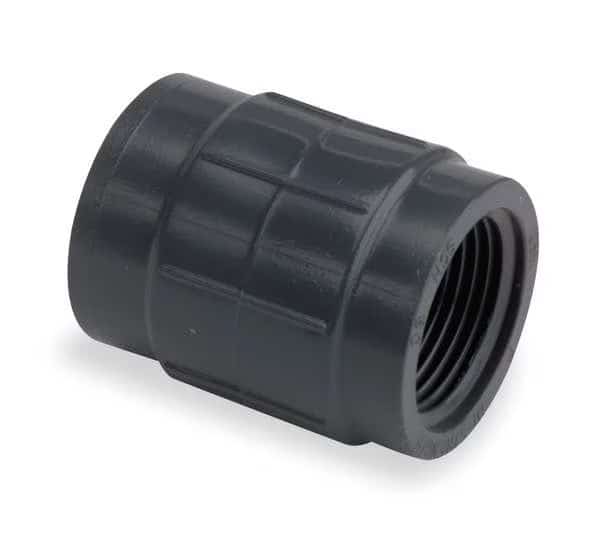 CPVC Female Adapter, Schedule 80, 4" Pipe Size, FNPT x Socket
