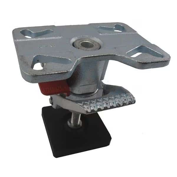 Heavy-Duty Adj.-H Floor Lock,Steel, Mfr#: 1VJN5, EnjoyTool select