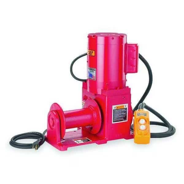 Electric Winch, 1-1/5HP, 115VAC