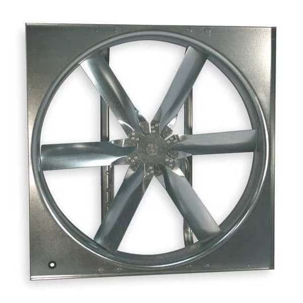 Supply Fan w/Drive Package, Standard Duty, 208-230/460V AC, 48 in Blade Dia, 1/2 HP, DAYTON, Mfr# 7AD10