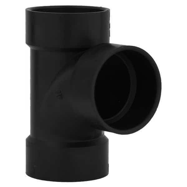 Sanitary Tee, 3 x 3 x 3 in, Schedule 40, Mfr#: 1WHT8, MUELLER INDUSTRIES