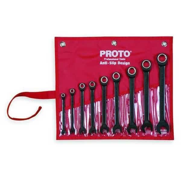 Ratcheting Wrench Set, Pieces 9