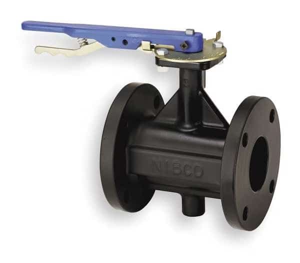 Butterfly Valve,Lever,2 1/2 In,Cast Iron, Mfr#: FC27653 21/2, NIBCO