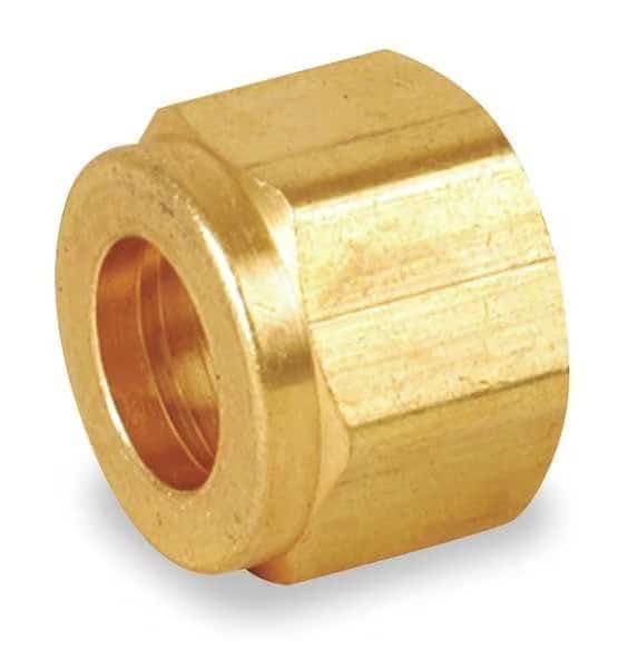 1/2" A-LOK Brass Double Ferrule Nut