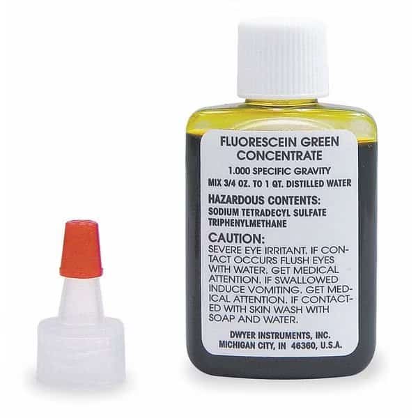 Manometer Gauge Liquid,Green,1oz, Mfr#: A-126, DWYER