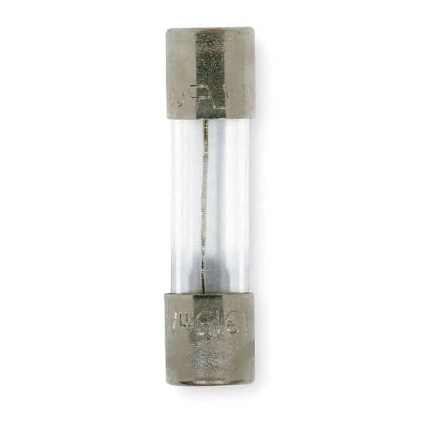 Glass Fuse, Time-Delay, 5A, 250V AC, 50A at 250V AC, 5 PK