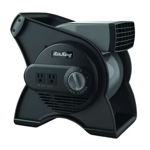 Portable Blower Fan,120V,310 cfm,Gray, Mfr#: 9550, AIR KING