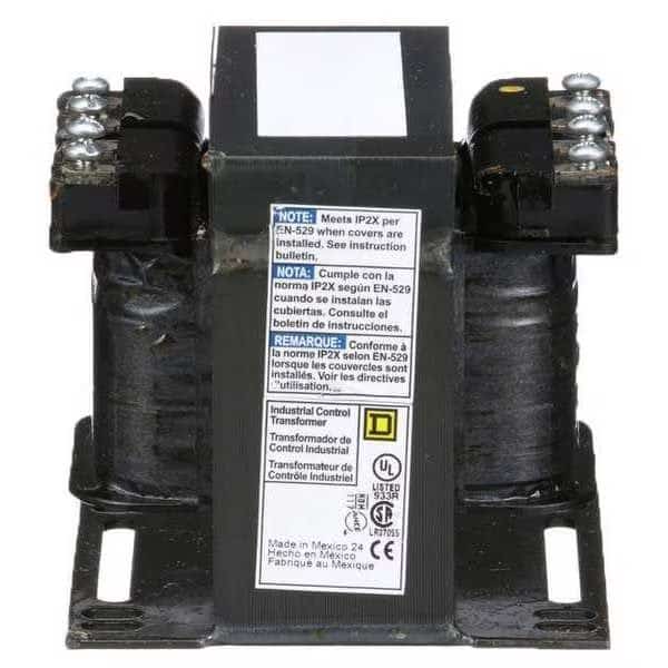 Control Transformer, 150VA, 277VAC, SQUARE D, Mfr# 9070T150D4