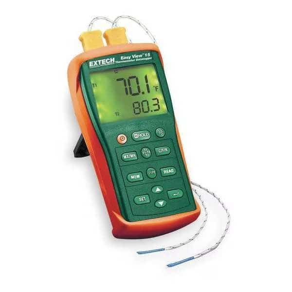 Thermocouple Thermometer, 2 Input, Type K