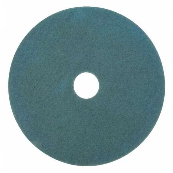 Burnishing Pad, 20", Aqua, PK5