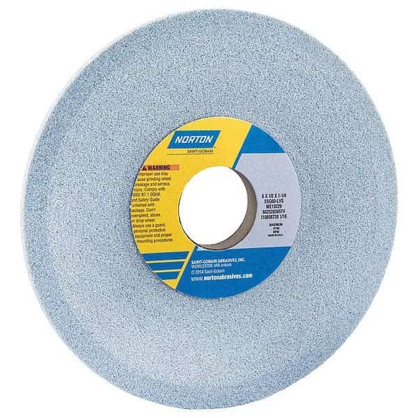 Dish Grinding Whl, 6x1/2x1-1/4, CA, 60G, PK5