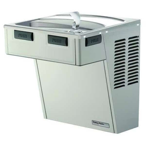 On-Wall Single Drinking Fountain, 1 Level, 18 5/8 in D, 20 7/16 in H, 18 1/4 in W