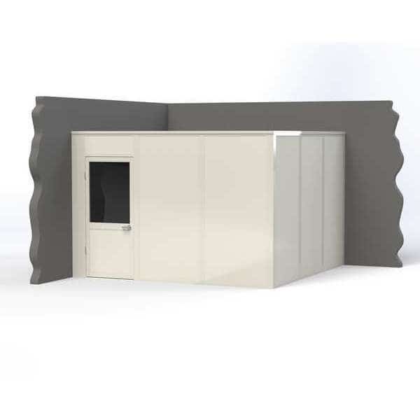 Mdlr InPlnt Ofc,12.1 ftx8 ftx12.4 ft, Mfr#: VK1STL-WCM12'x12' 2-Wall, PORTA-KING