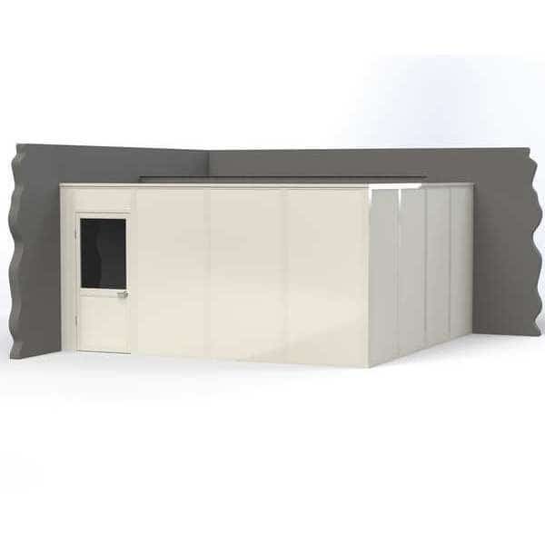 Mdlr InPlnt Ofc,16.1 ftx8 ftx16.4 ft, Mfr#: VK1DW-WCM 16'x16' 2-Wall, PORTA-KING