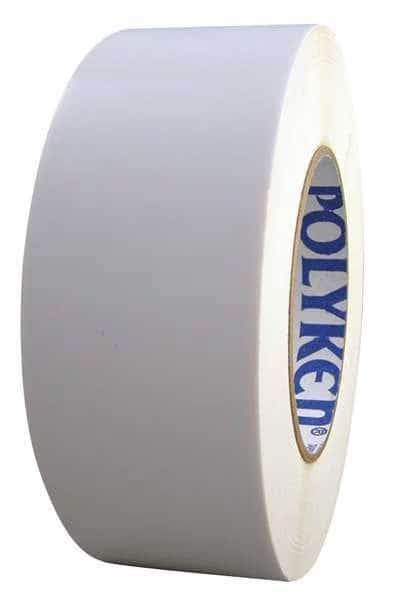 Film Tape, Polyethylene, White, 48mm x 55m