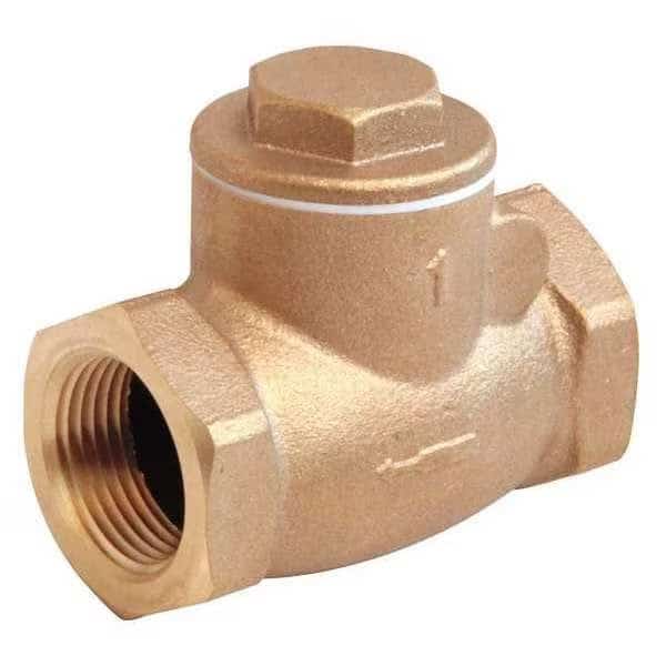 1-1/4" NPT Bronze Swing Check Valve