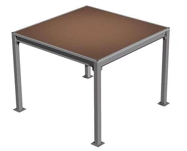 High Density Board Mezzanine, 8Ft X 12Ft