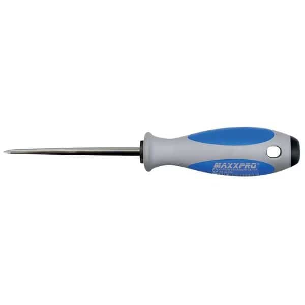 Scratch Awl, 8-7/16 In L, 1/4 D, Grey/Blue