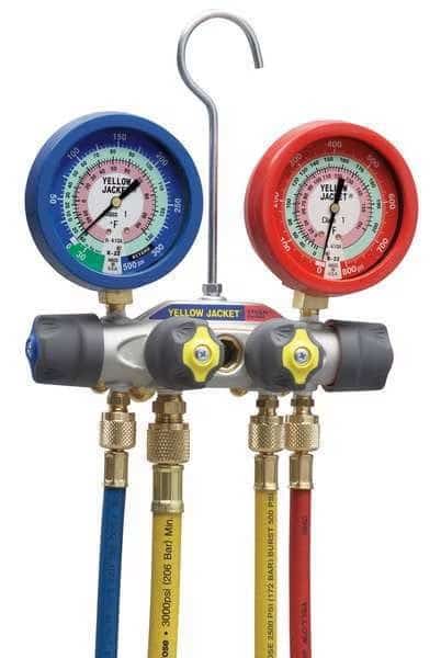 Mechanical Manifold Gauge Set, 4-Valve