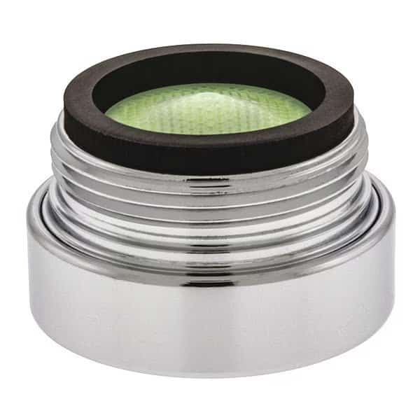 0.5 gpm Outlet, 13/16 in - 27 Thread Size, Chrome, Brass