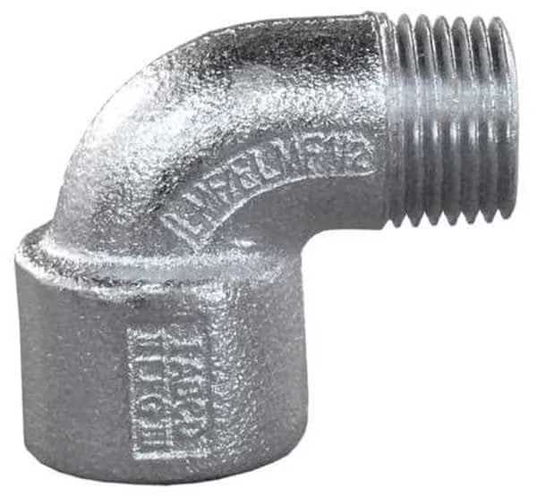 90Deg M and F Elbow, HazLoc, Mal Iron, 1/2, APPLETON ELECTRIC, Mfr# ELMF90-50