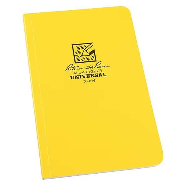All Weather Book, Grid, 4-5/8 x 7-1/4In., Rite In The Rain, Mfr#: 374