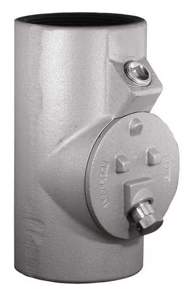 IMC Sealing, 4 in, Threaded, Aluminum, Plain, Silver