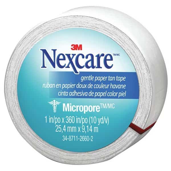 First Aid Tape, Gentle, 1" x 360", PK36