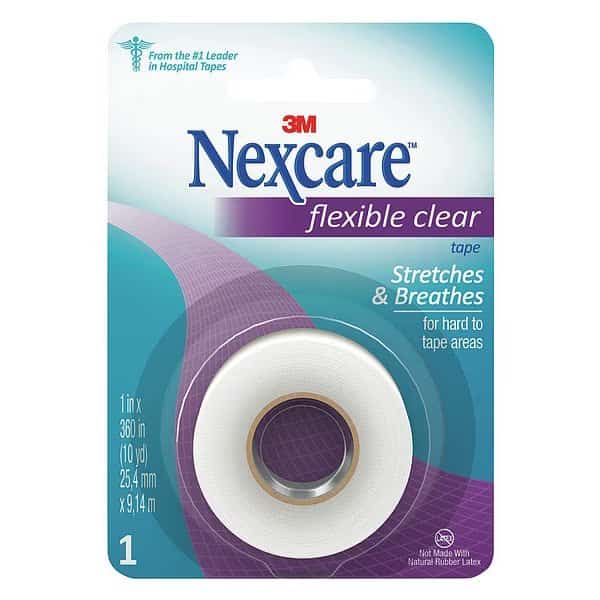 First Aid Tape,Flexible,Clear,1",PK24, Mfr#: 771-1PK, NEXCARE