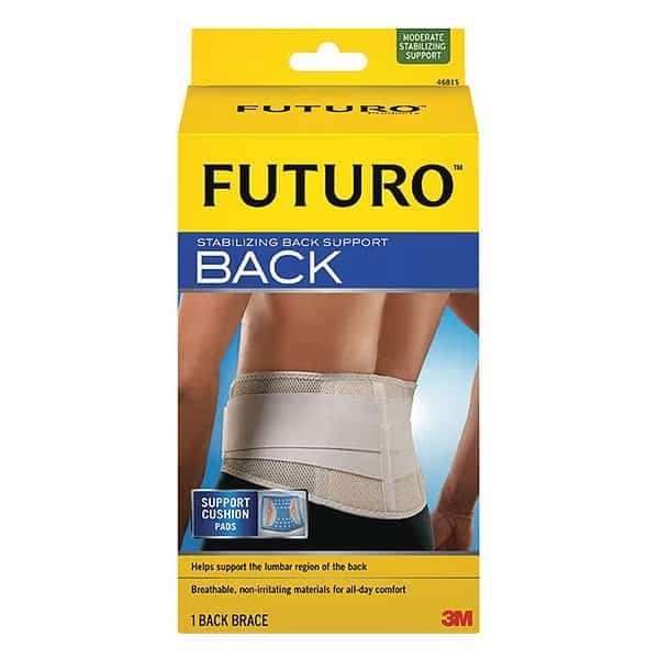 Stabilizing Back Support,S/M,PK2, Mfr#: 46815ENR, FUTURO