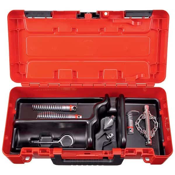 Drain Cleaning Set,5/8" Size, Mfr#: 1000001308, ROTHENBERGER
