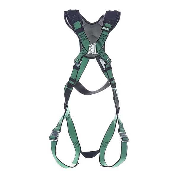 V-FORM+(TM) Safety Harness Fall Protection Harness, XL, 310 lb, Not Applicable Chest/