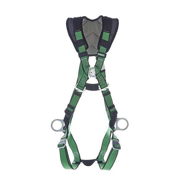 V-FORM+(TM) Safety Harness Fall Protection Harness, 2XL, 310 lb, Not Applicable Chest/