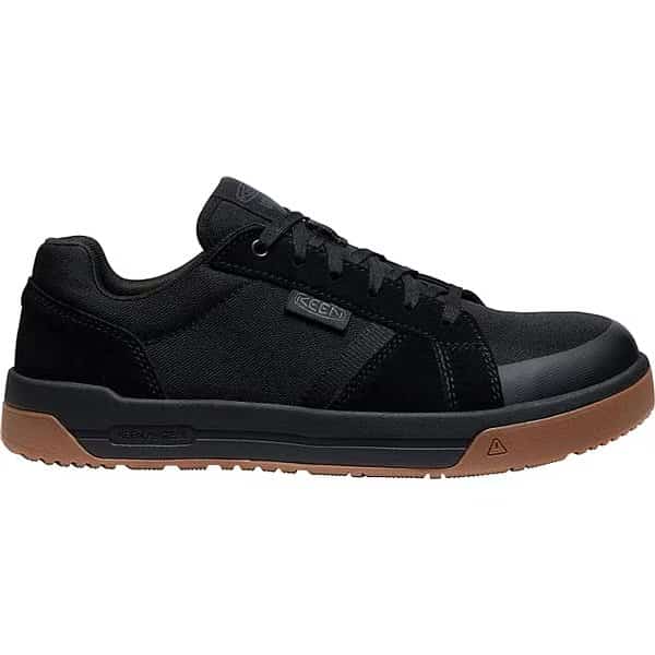 Men's Athletic Shoe, Black, Gum, 9 1/2, 1029122