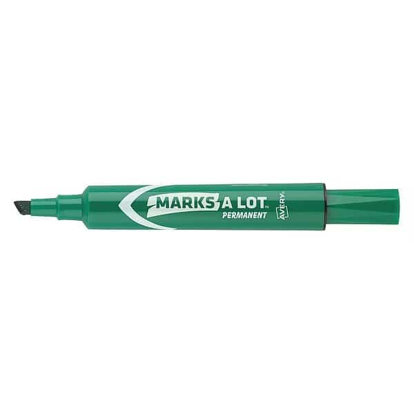 Desk-Style Permanent Marker,Chisel Tip,G, Mfr#: 7170907885, MARK-A-LOT