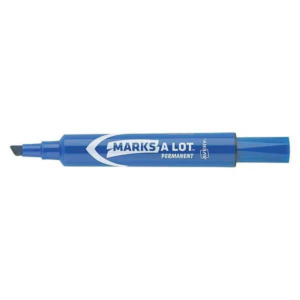 Desk-Style Permanent Marker,Chisel Tip,B, Mfr#: 7170907886, MARK-A-LOT