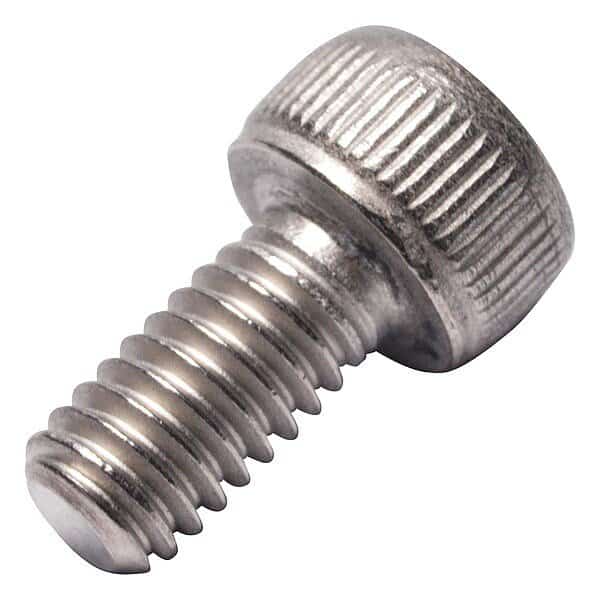 M4-0.70 x 8 mm Hex Socket Socket Head Cap Screw, Plain Titanium
