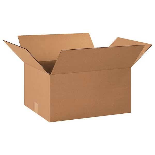 Corrugated Boxes, 20" x 15" x 10", Kraft, 20/Bundle, EnjoyTool select, Mfr# 11A794