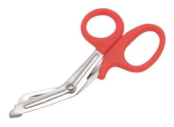 EMT Utility Scissors, 7-1/2" L, 5" W, Red