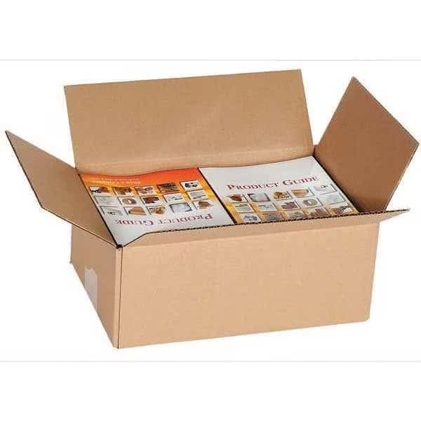 Flat Corrugated Boxes, 11" x 8" x 4", Kraft, 25/Bundle, EnjoyTool select, Mfr# 11R193