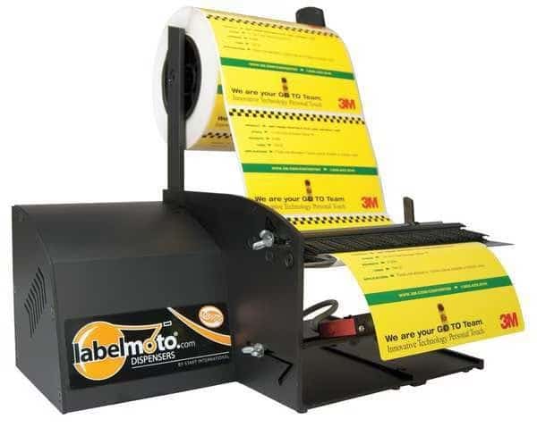 Electric Label Dispenser, 10-7/8"L