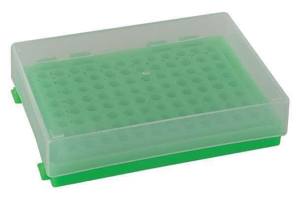 96-WellPCRRack, GREEN, PK5