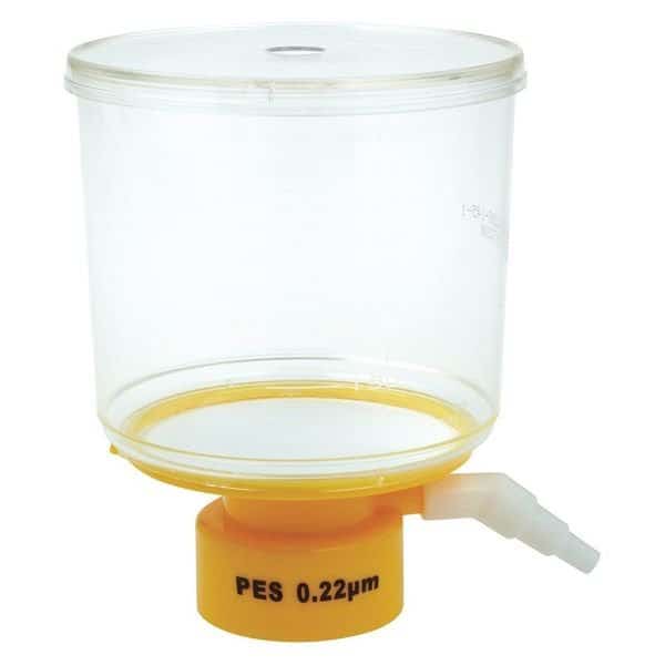500mL Bottle Top Filter, 0.22um, 75mm, PK24 (Formerly Lab Safety Supply)