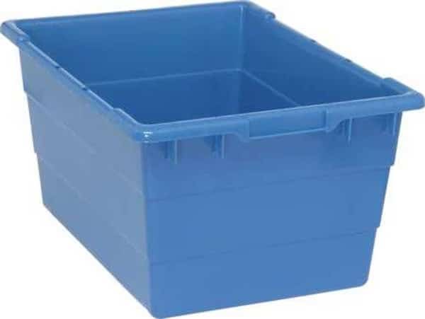 Cross Stking Ctr,Blue,Solid,PP, Mfr#: TUB2417-12BL, QUANTUM STORAGE SYSTEMS